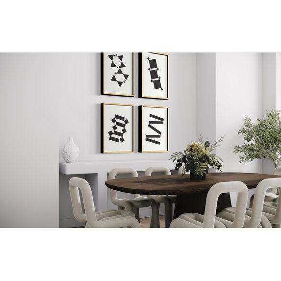 The Picturalist | Fine Art Prints on Paper White Tie Modern 2 by Alejandro Franseschini