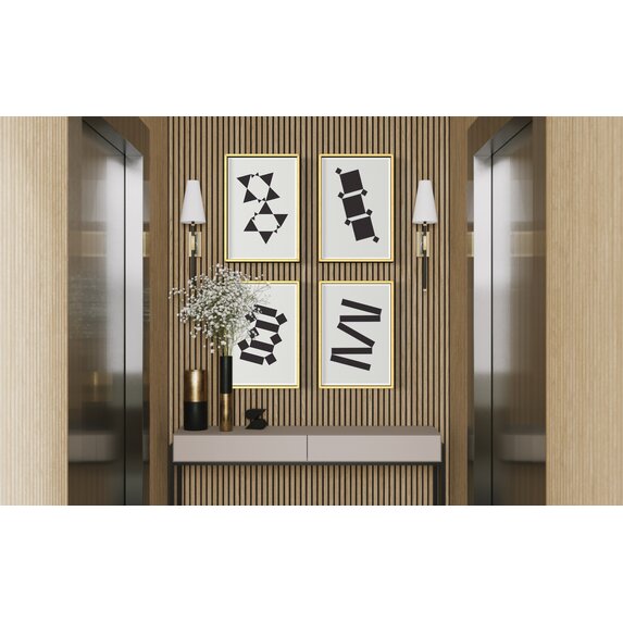 The Picturalist | Fine Art Prints on Paper White Tie Modern 1 by Alejandro Franseschini