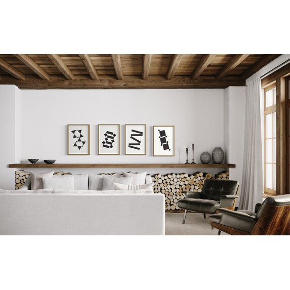The Picturalist | Fine Art Prints on Paper White Tie Modern 4 by Alejandro Franseschini