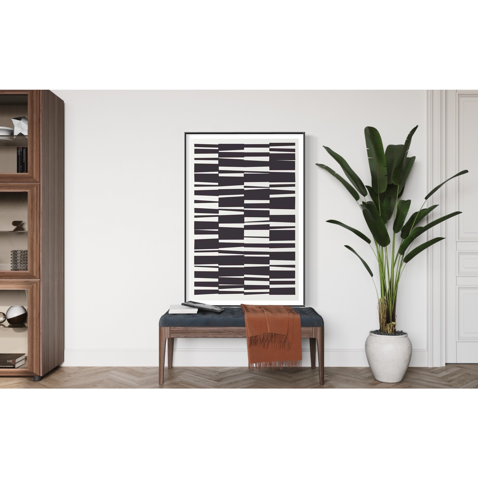 The Picturalist | Fine Art Prints on Paper Deconstructed Screen in Black and White