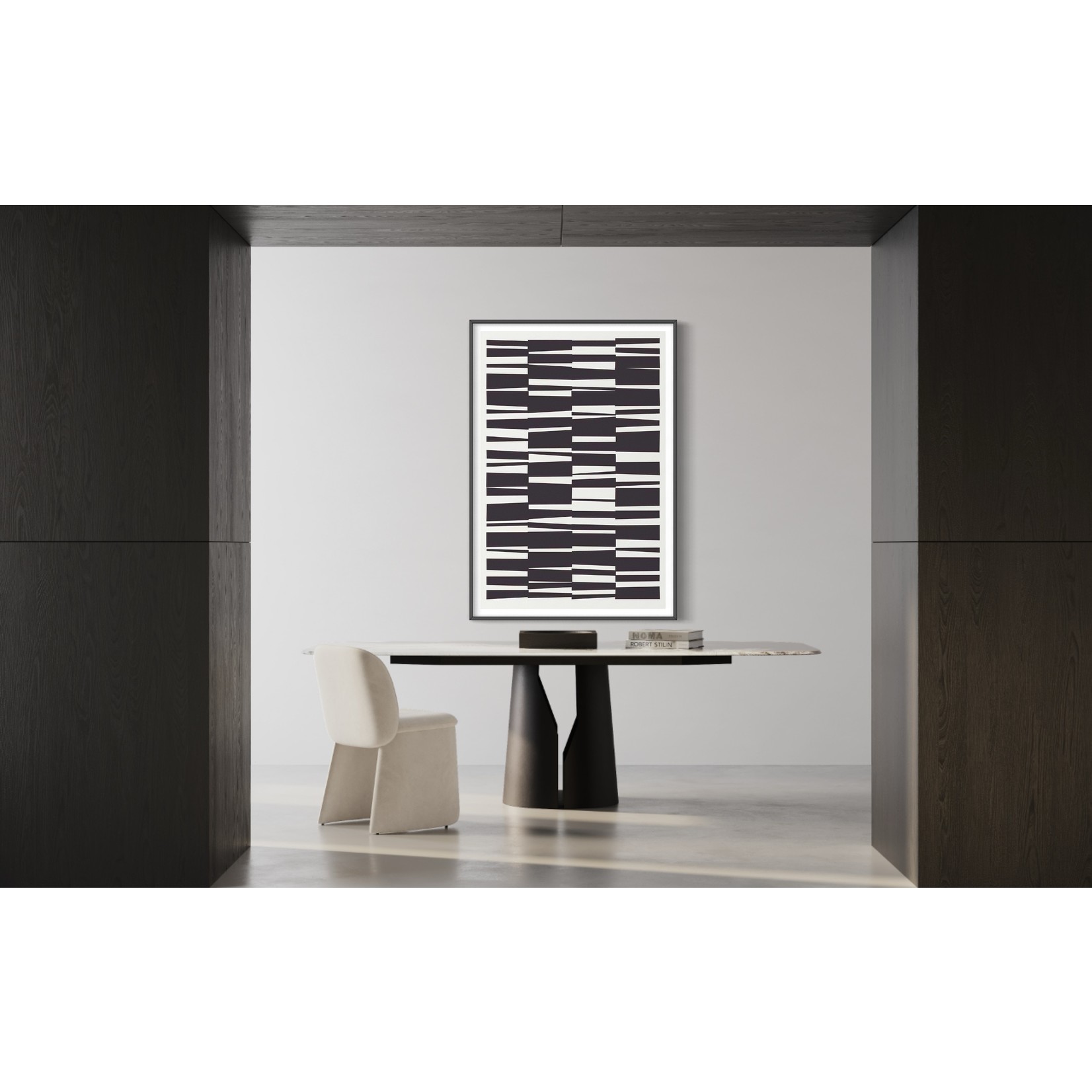The Picturalist | Fine Art Prints on Paper Deconstructed Screen in Black and White