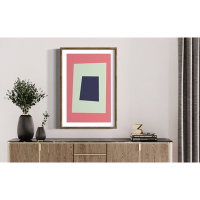 Framed Print on Rag Paper: Untitled 3050 by Pedro Nuka