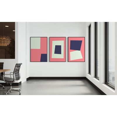 Framed Print on Rag Paper: Untitled 3051 by Pedro Nuka