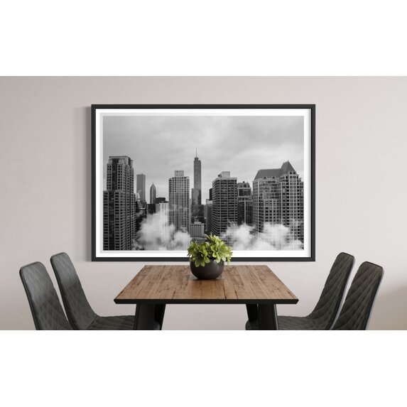 The Picturalist | Fine Art Prints on Paper Chicago Skyline by Ugo Shirvanian