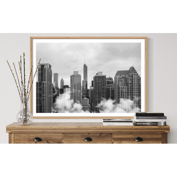 The Picturalist | Fine Art Prints on Paper Chicago Skyline by Ugo Shirvanian