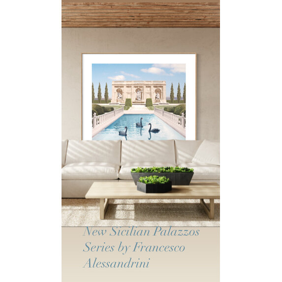 The Picturalist | Fine Art Prints on Paper Sicilian Palazzo Series 1 by Francesco Alessandrini