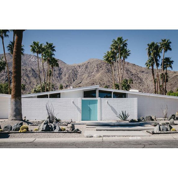The Picturalist Fine Art Print on Rag Paper: Palm Springs House 2 by Jed Gordon-Moran