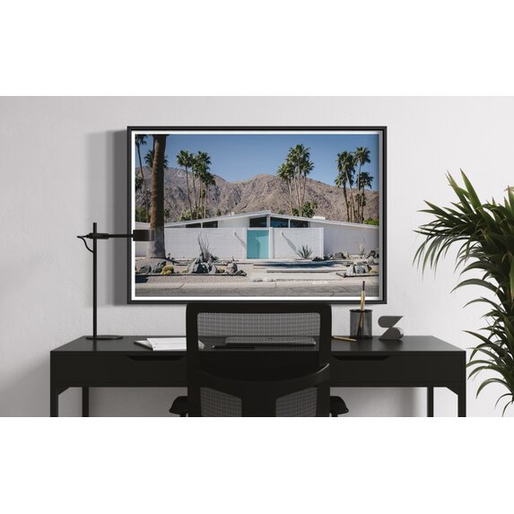 The Picturalist | Fine Art Prints on Paper Palm Springs House 2 by Jed Gordon-Moran