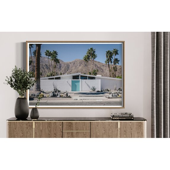 The Picturalist | Fine Art Prints on Paper Palm Springs House 2 by Jed Gordon-Moran