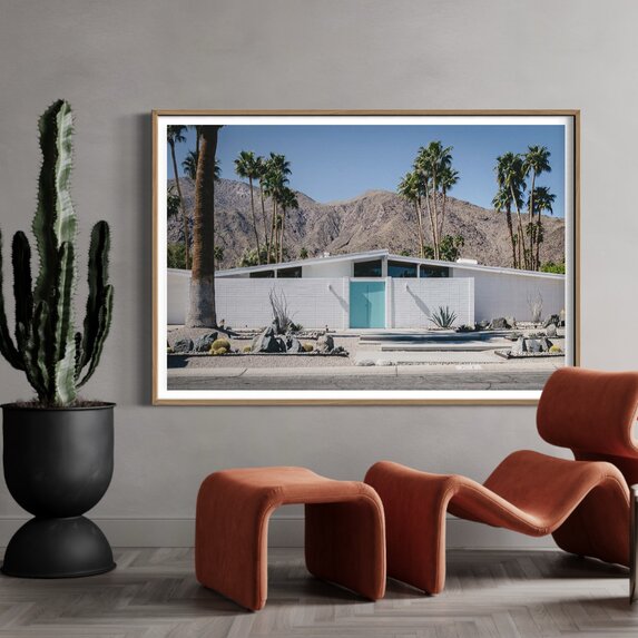 Fine Art Print on Rag Paper Palm Springs House 2 by Jed Gordon-Moran