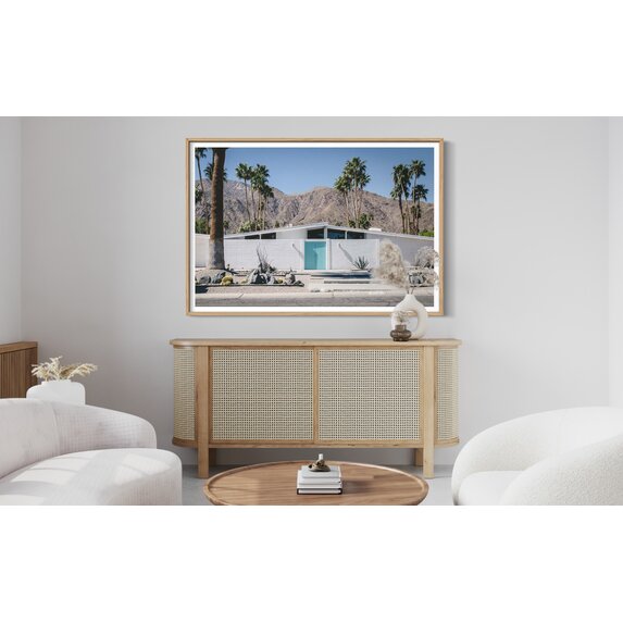 The Picturalist | Fine Art Prints on Paper Palm Springs House 2 by Jed Gordon-Moran