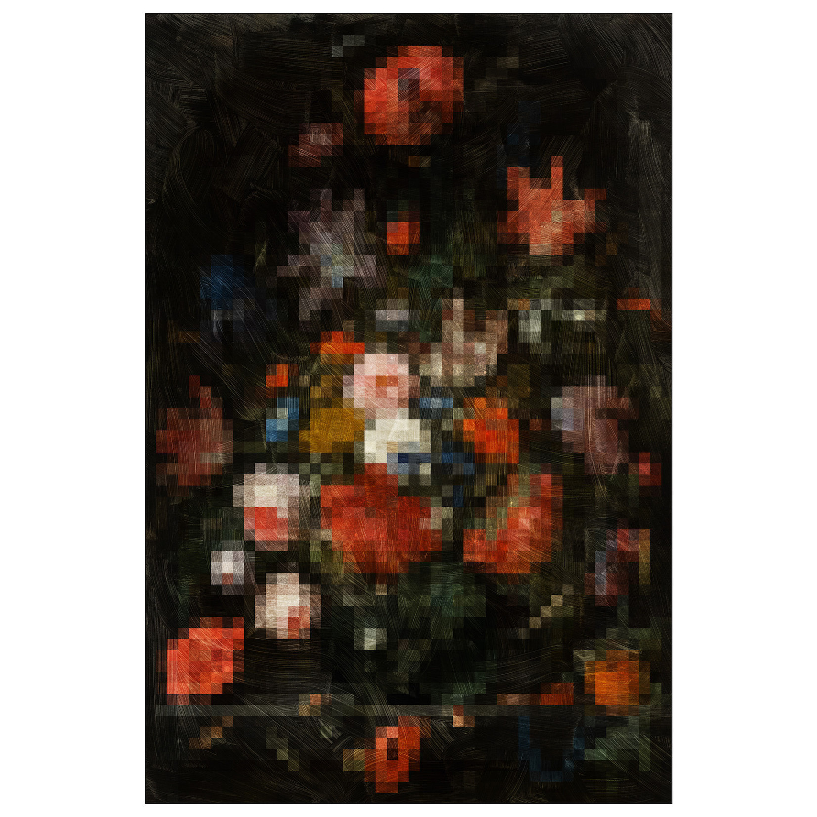 Fine Art Print on Rag Paper Pixel Mignon 1 by Francesco Alessandrini