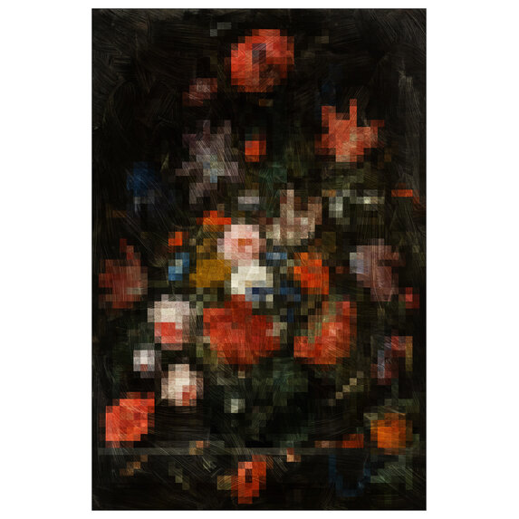 Fine Art Print on Rag Paper Pixel Mignon 1 by Francesco Alessandrini