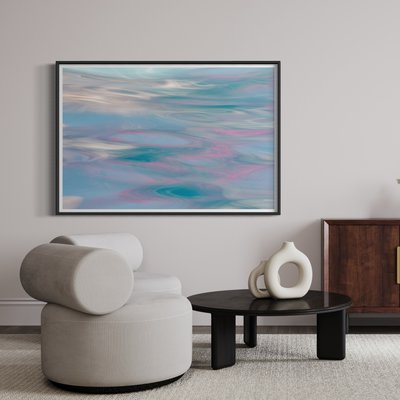 Framed Print on Rag Paper: Pink Reflections by Ana Bonet
