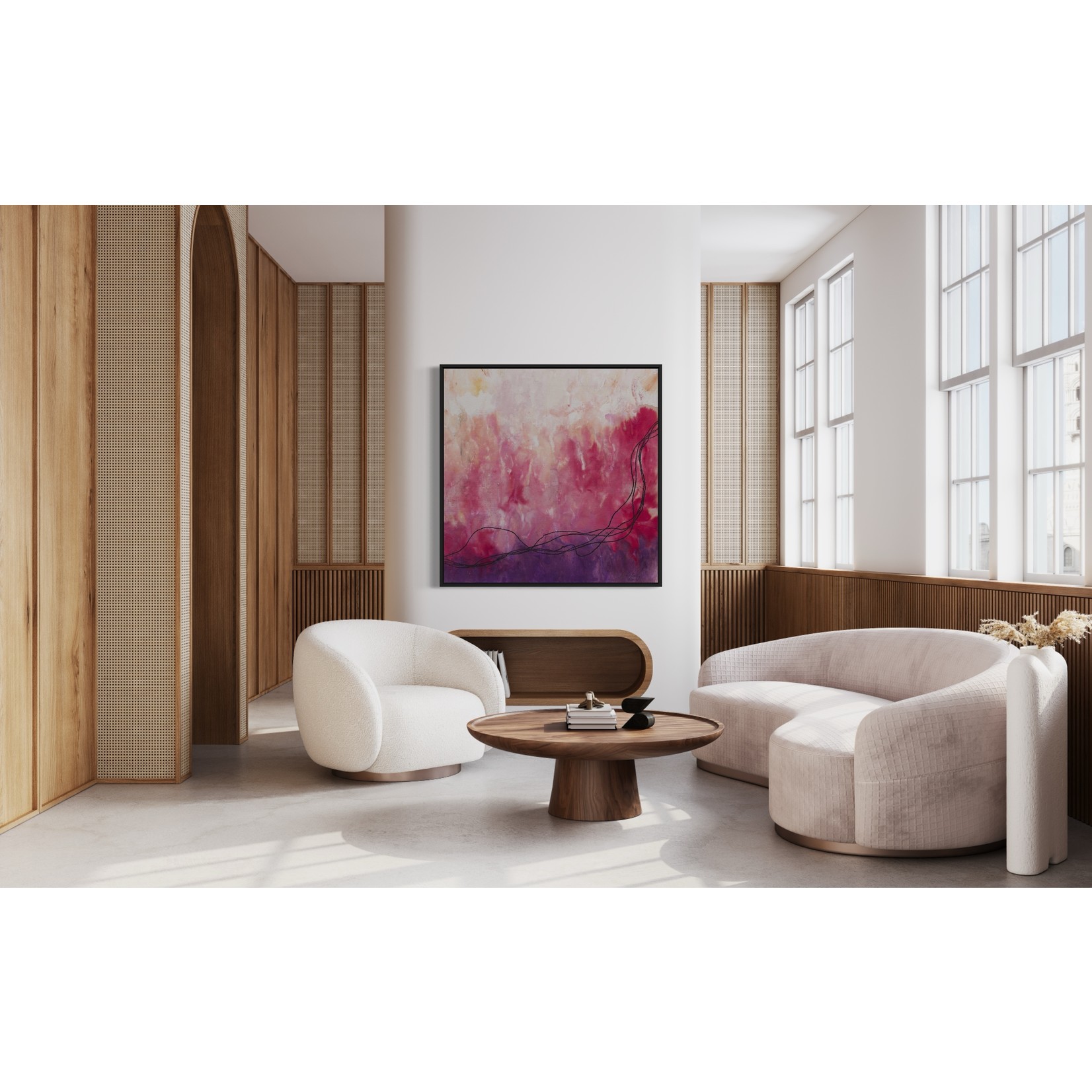 The Picturalist | Fine Art Prints on Paper Cuerdas Magenta by Lidia Beiza