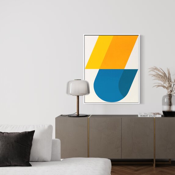 The Picturalist | Stretched Print on Canvas Broken Curve by Rodrigo Martin