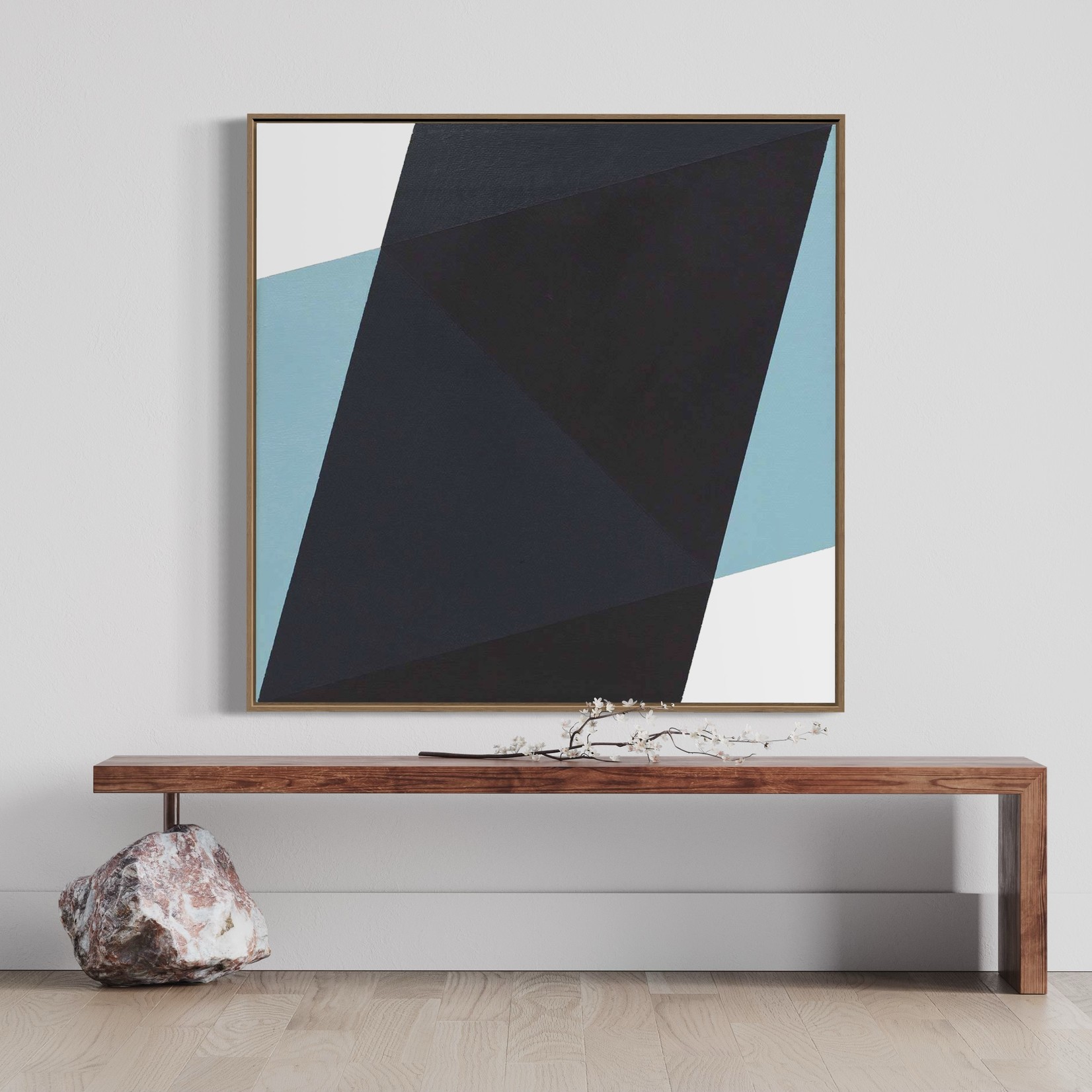 Stretched Print on Canvas Assembly 01 by Rodrigo Martin
