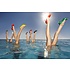 Getty Images Gallery Group of legs portruding out of infinity pool by Karan Kapoor via Getty Images Gallery