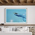 Framed Print on Rag Paper Woman diving in swimming by Estend61 via Getty Images Gallery
