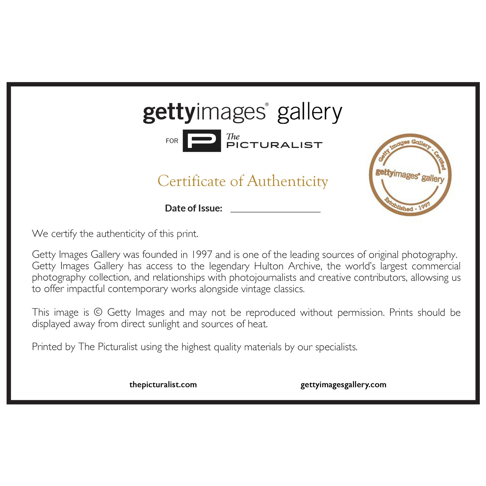 Getty Images Gallery The Beatles at Our World – Framed Photography Print by Michael Ochs via Getty Images Gallery