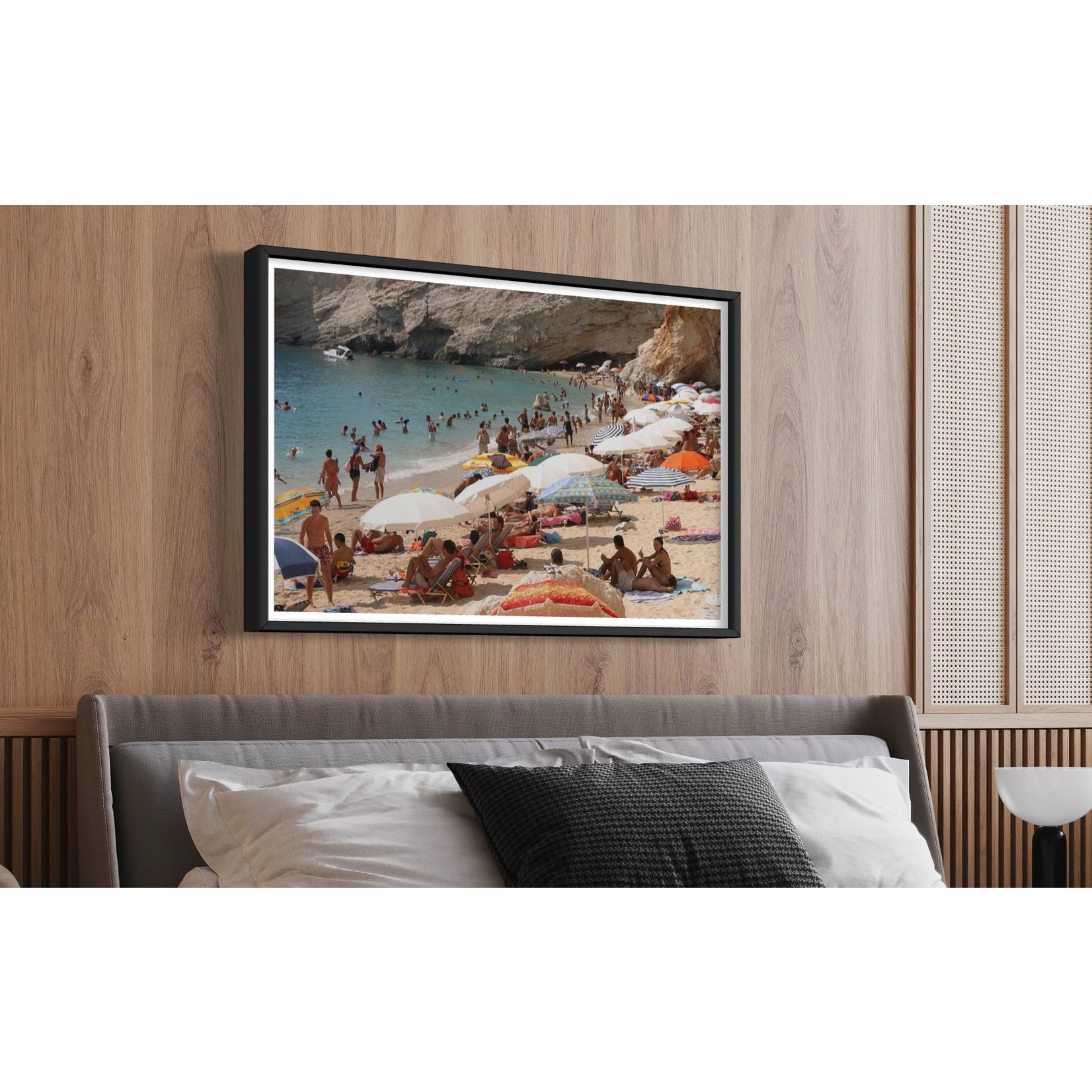 The Picturalist | Fine Art Print on Rag Paper Beaches Draw Summer Tourists To Lefkada Island by Sean Gallup via Getty Images Gallery