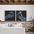 The Picturalist | Fine Art Prints on Paper Louisiana Heron (Black Background) by John James Audubon