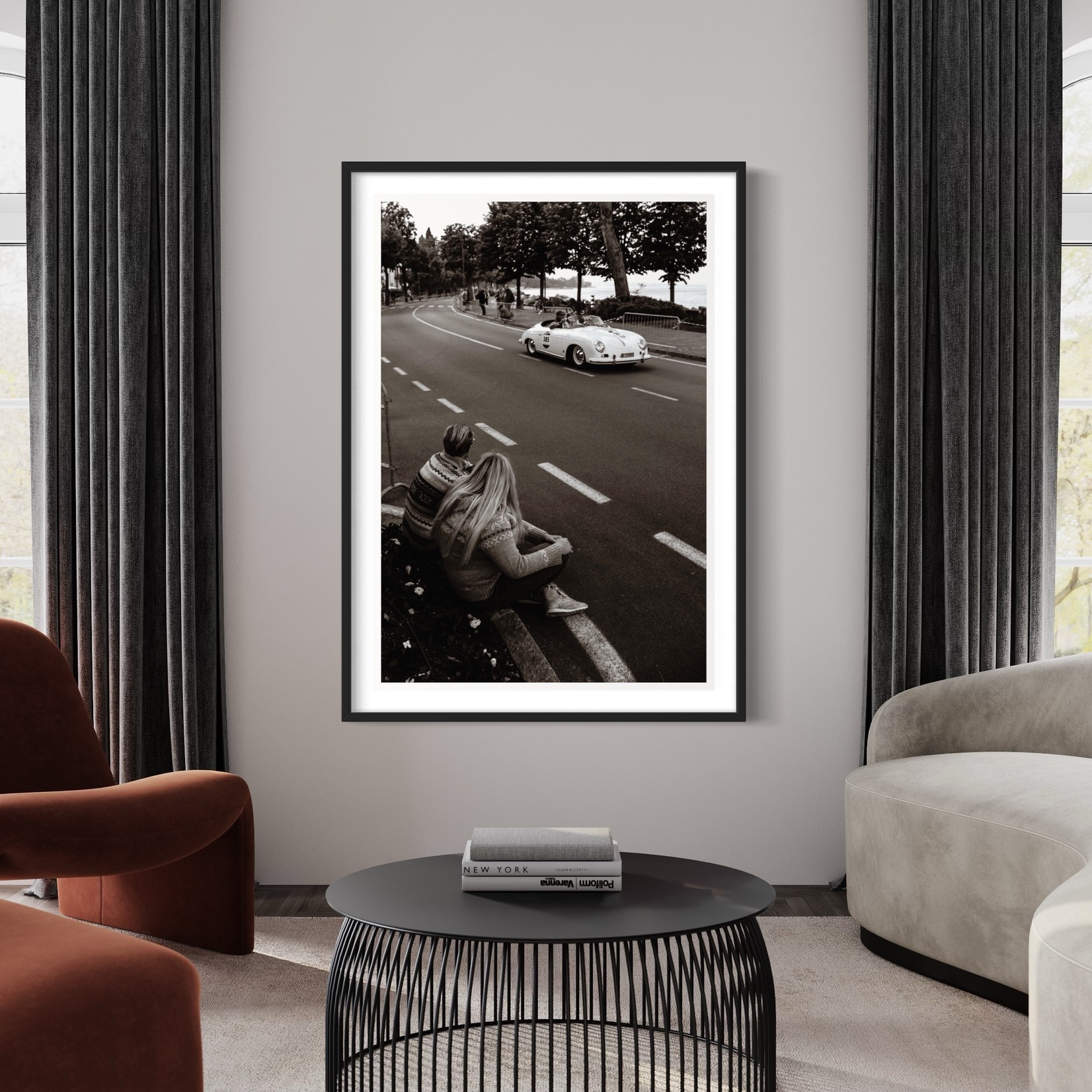 Fine Art Print on Rag Paper Speedster by D. Olah