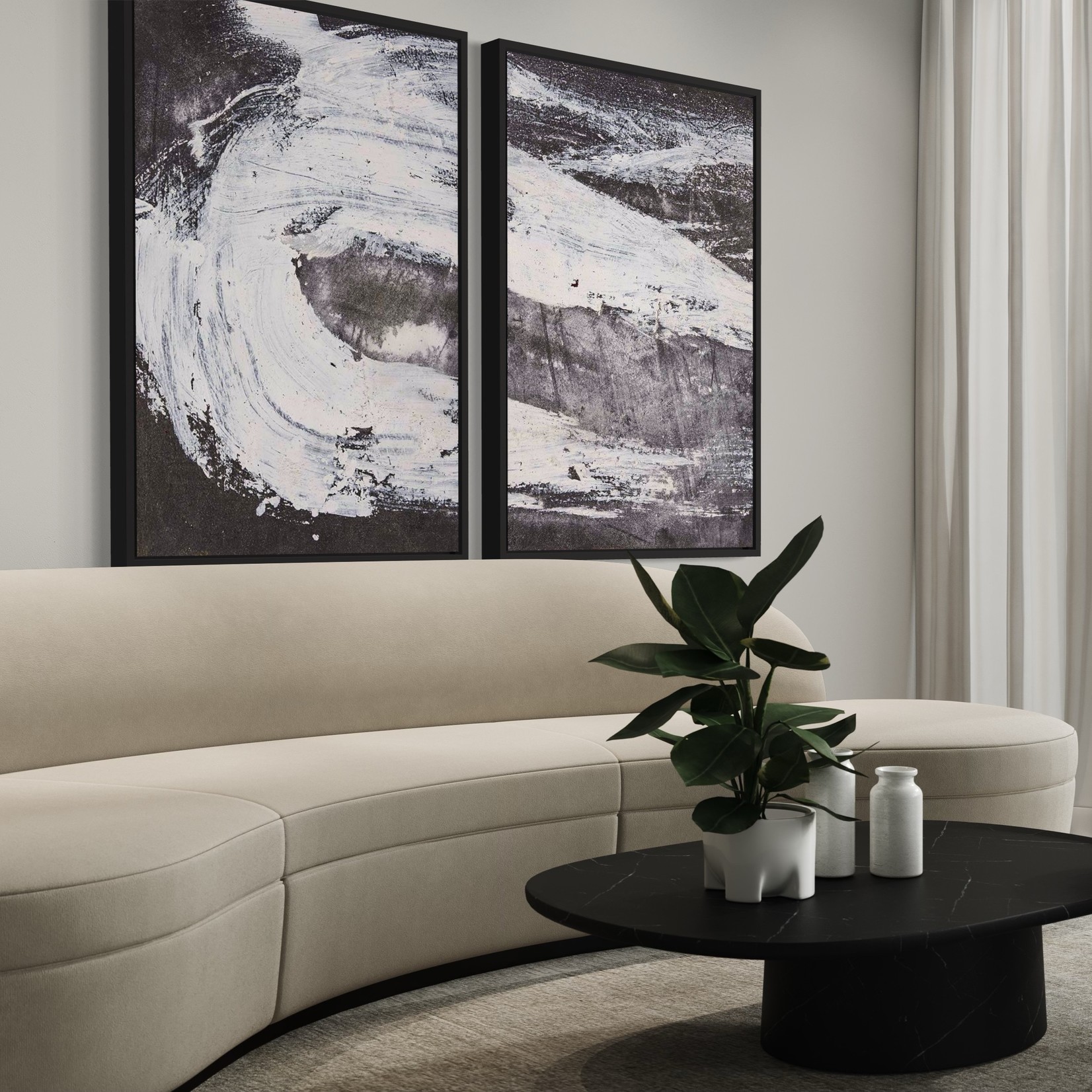 The Picturalist | Print on Canvas Oblivion I Canvas by Evelyn Ogly