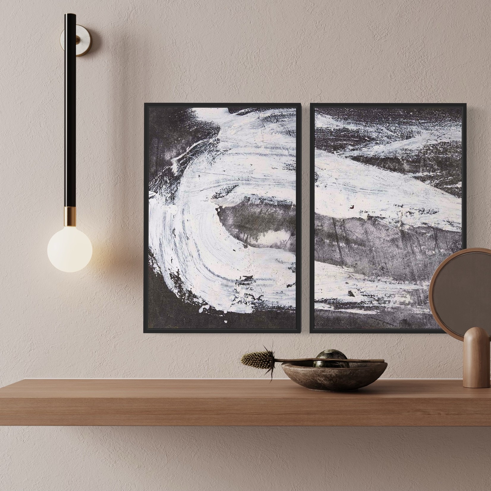 The Picturalist | Print on Canvas Oblivion I Canvas by Evelyn Ogly