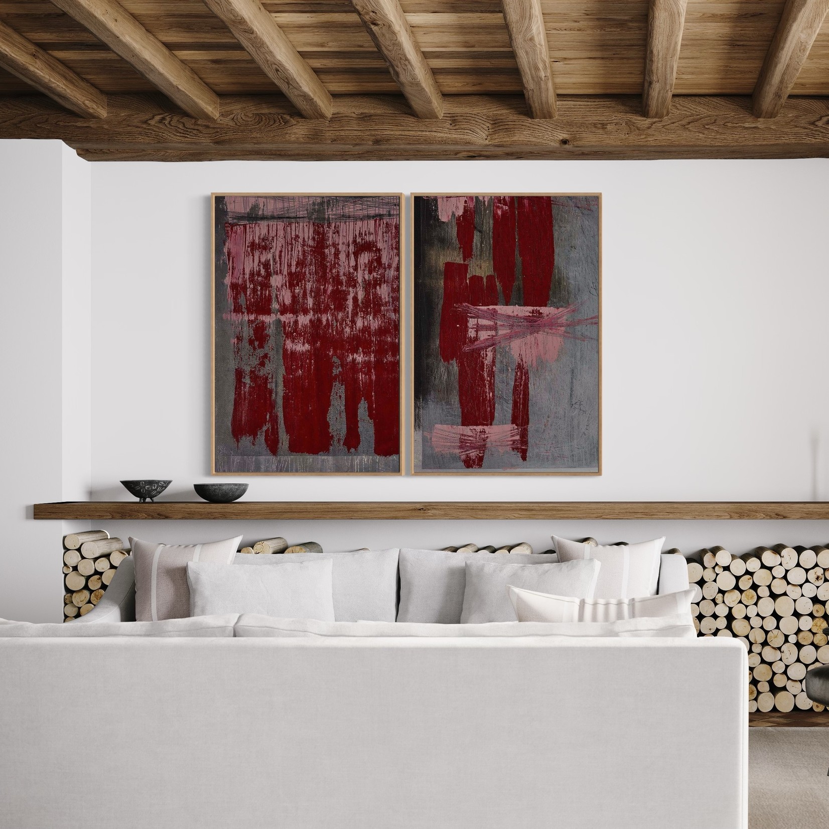 The Picturalist | Print on Canvas Universal Syncopations 2 Canvas by Evelyn Ogly