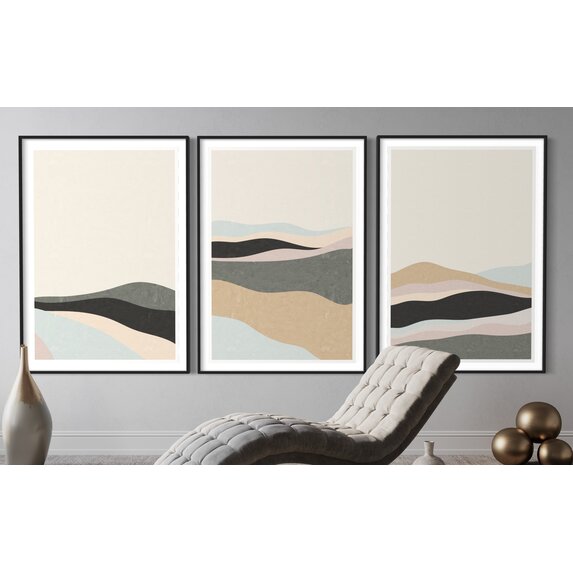 The Picturalist | Fine Art Prints on Paper Dunes Triptych  by Alejandro Franseschini