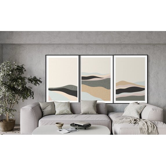 The Picturalist | Fine Art Prints on Paper Dunes Triptych  by Alejandro Franseschini