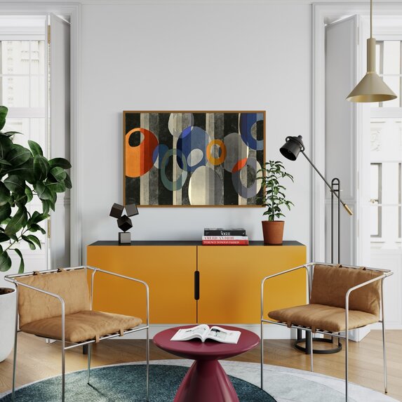 The Picturalist | Print on Canvas Around in Circles by Benedictus
