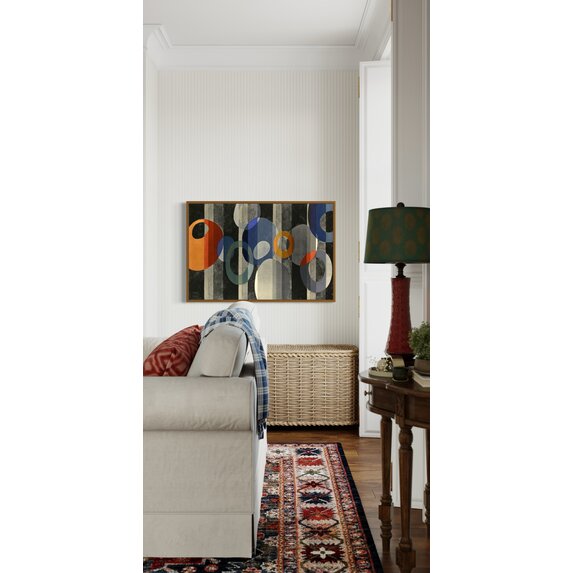 The Picturalist | Print on Canvas Around in Circles by Benedictus