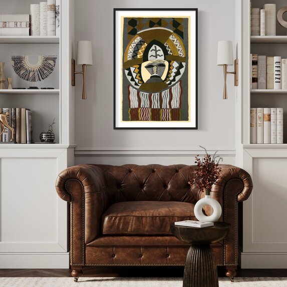 The Picturalist | Fine Art Prints on Paper African Mask by Edouard Benedictus