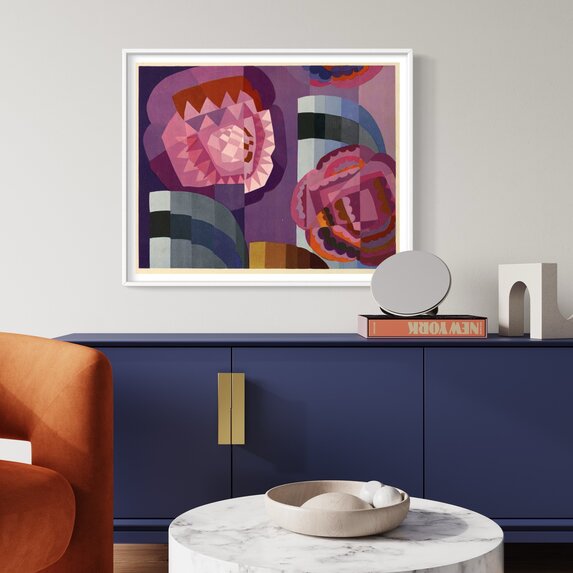 The Picturalist | Fine Art Prints on Paper Geometric Roses by Edouard Benedictus