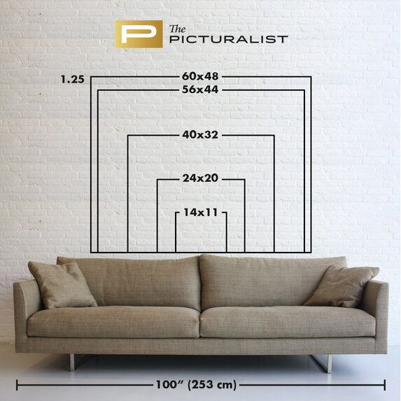 The Picturalist | Print on Canvas Double Curve by Rodrigo Martin