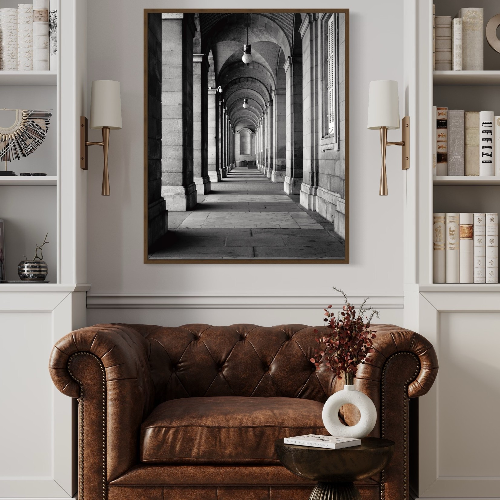 The Picturalist | Fine Art Prints on Paper Royal Palace Perspective in Madrid by L. Manzo