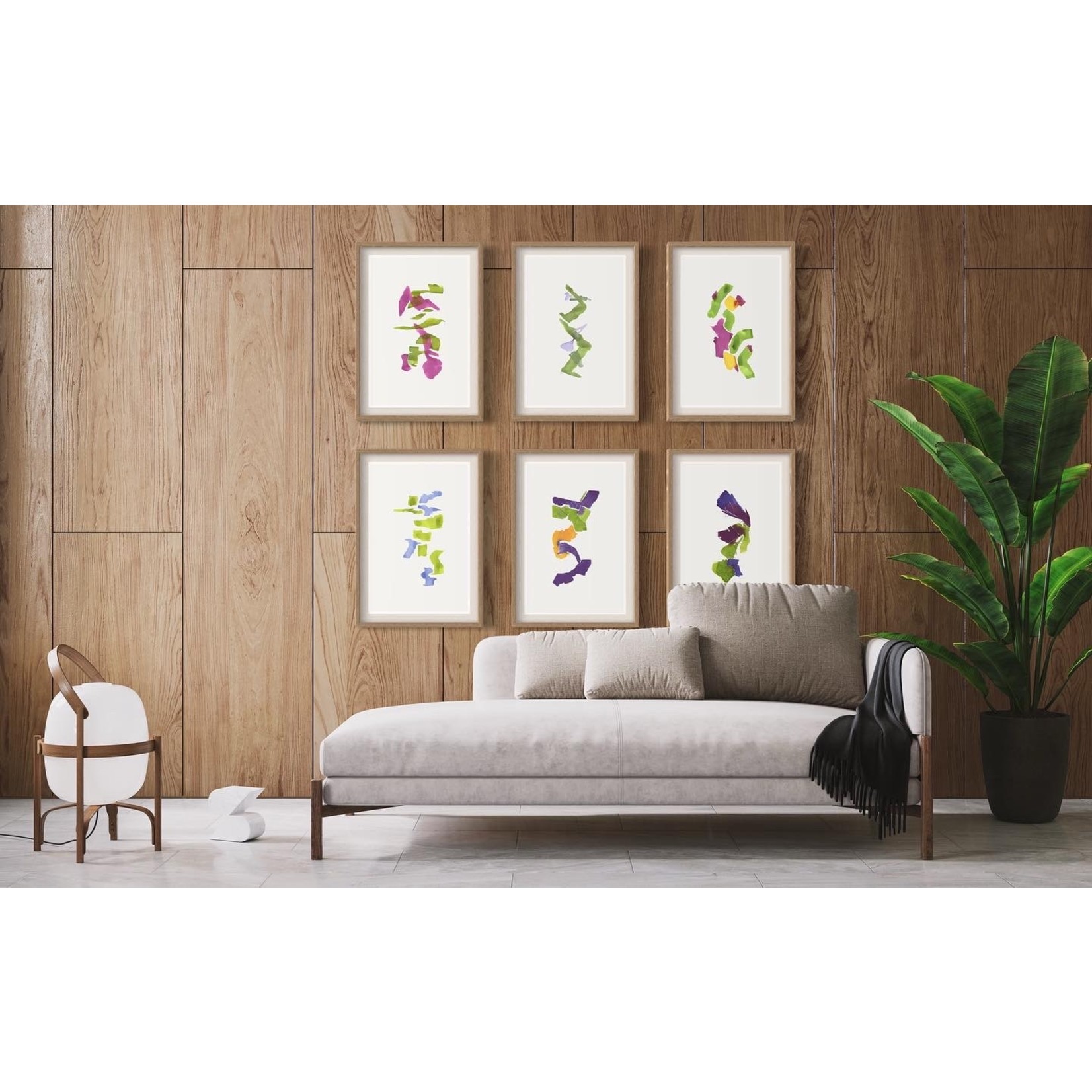 The Picturalist | Fine Art Prints on Paper Color Study 20 By Encarnacion Portal Rubio