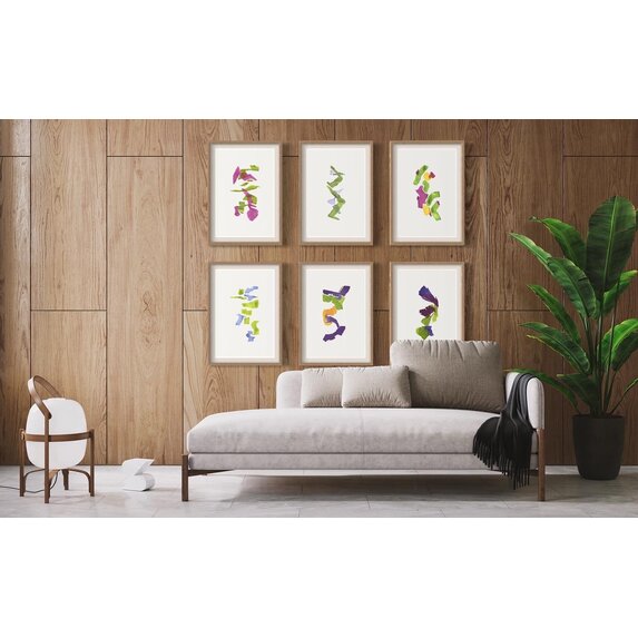 The Picturalist | Fine Art Prints on Paper Color Study 20 By Encarnacion Portal Rubio