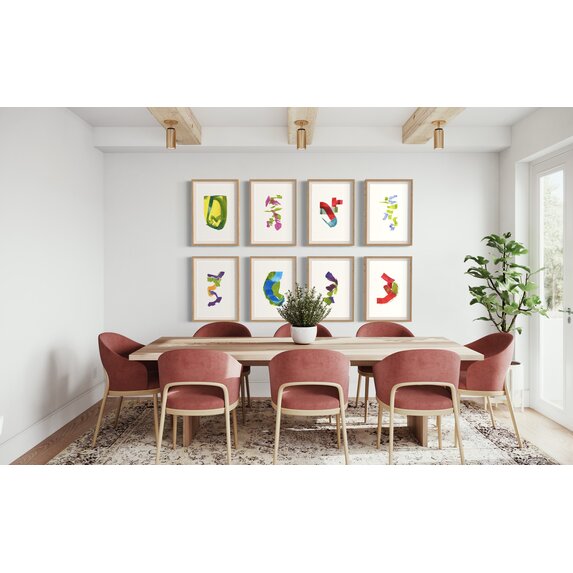 The Picturalist | Fine Art Prints on Paper Color Study 7 By Encarnacion Portal Rubio