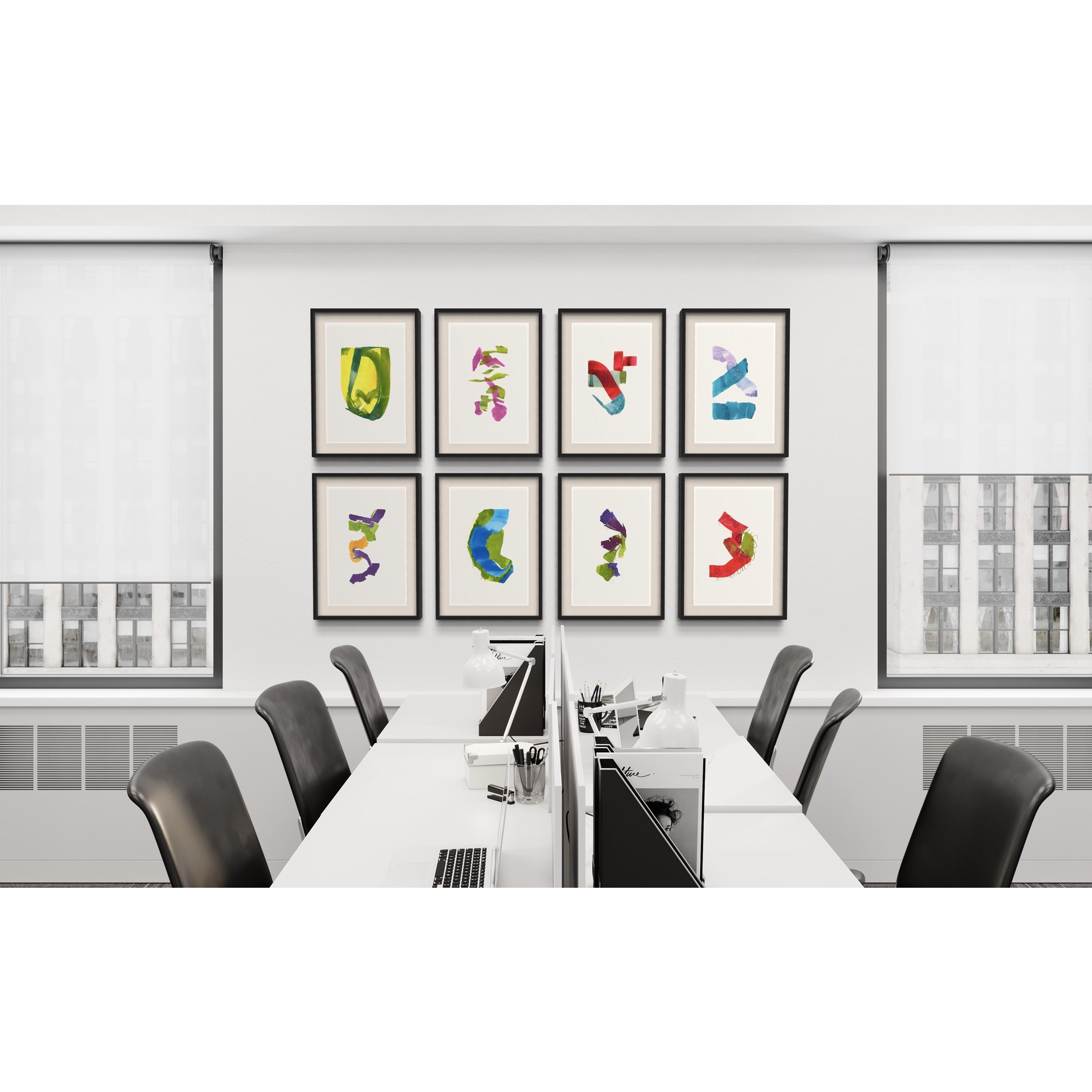 The Picturalist | Fine Art Prints on Paper Color Study 10 By Encarnacion Portal Rubio