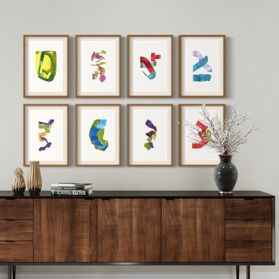 The Picturalist | Fine Art Prints on Paper Color Study 10 By Encarnacion Portal Rubio