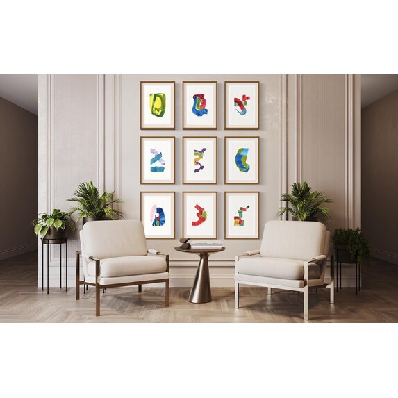 The Picturalist | Fine Art Prints on Paper Color Study 8 By Encarnacion Portal Rubio