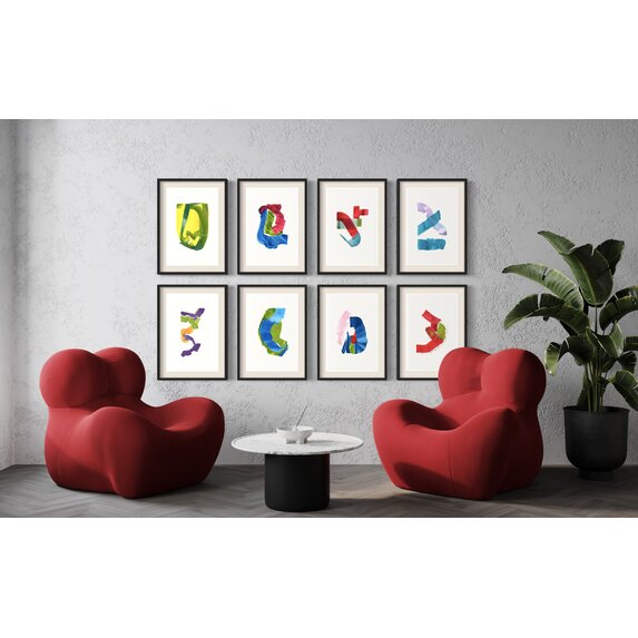 The Picturalist | Fine Art Prints on Paper Color Study 9 By Encarnacion Portal Rubio