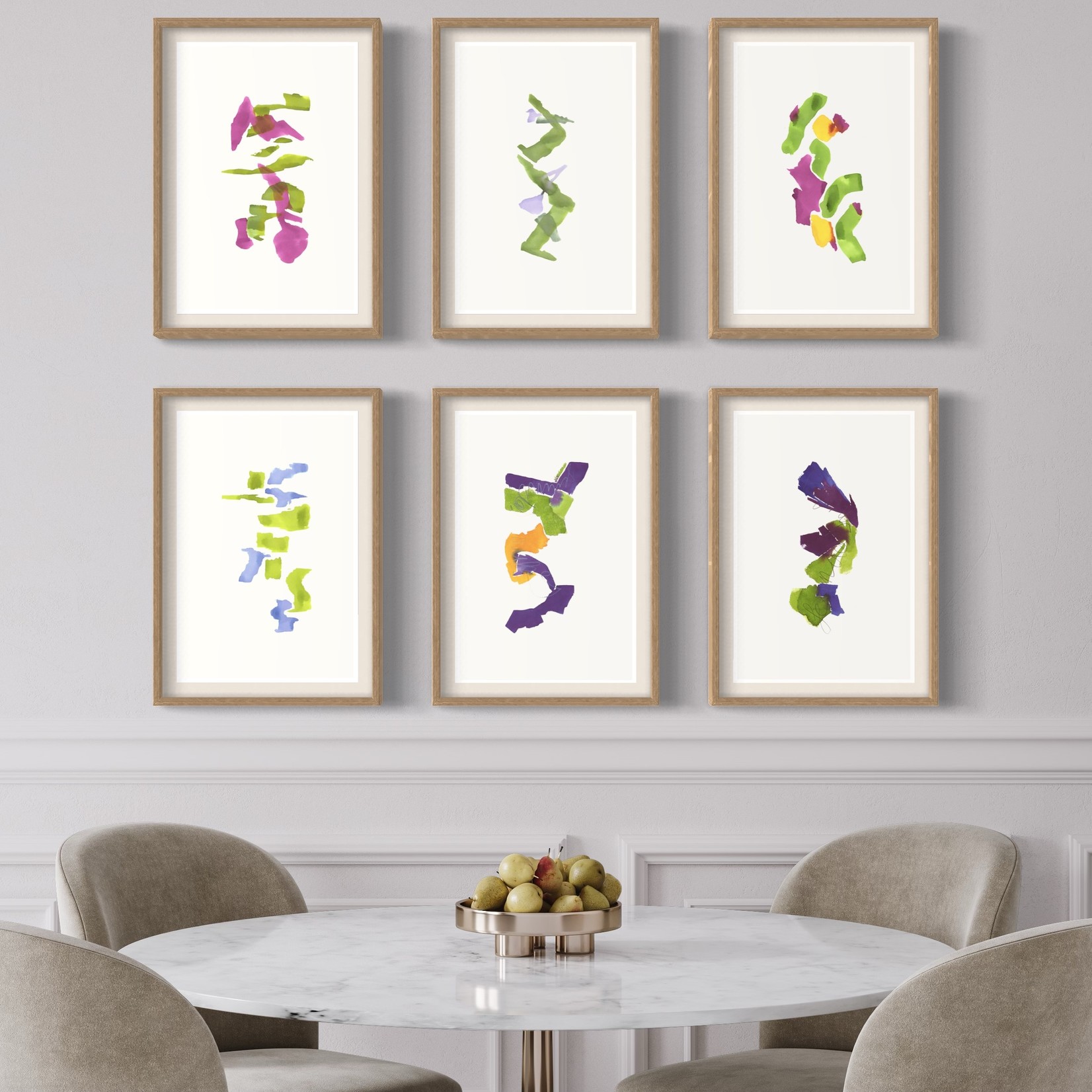 The Picturalist | Fine Art Prints on Paper Color Study 13 By Encarnacion Portal Rubio