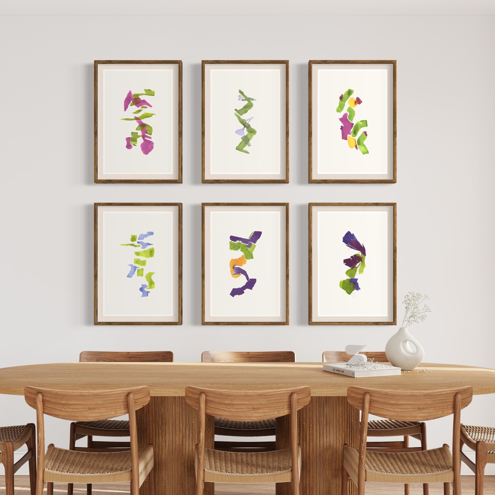 The Picturalist | Fine Art Prints on Paper Color Study 13 By Encarnacion Portal Rubio