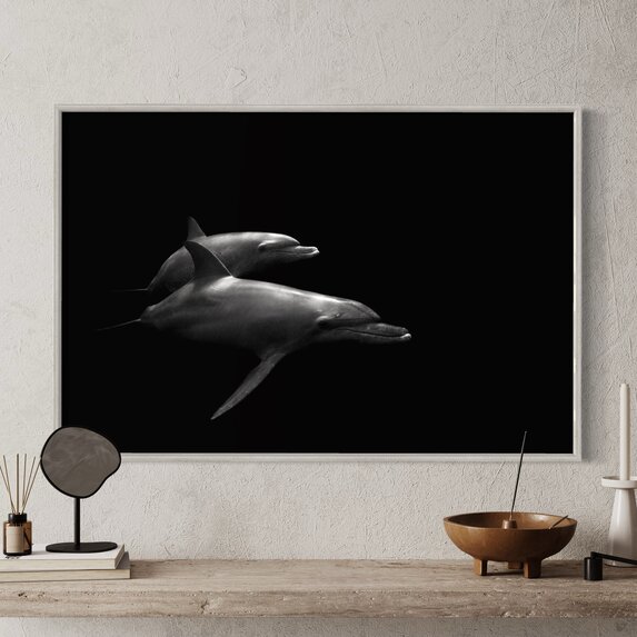 Fine Art Print on Rag Paper Delfines by Enric Gener