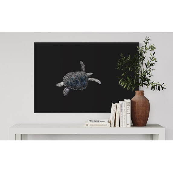 Fine Art Print on Rag Paper Carey Turtle by Enric Gener