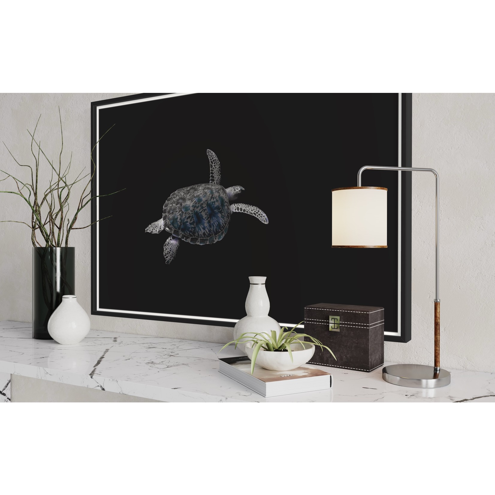 The Picturalist | Fine Art Print on Rag Paper Carey Turtle by Enric Gener